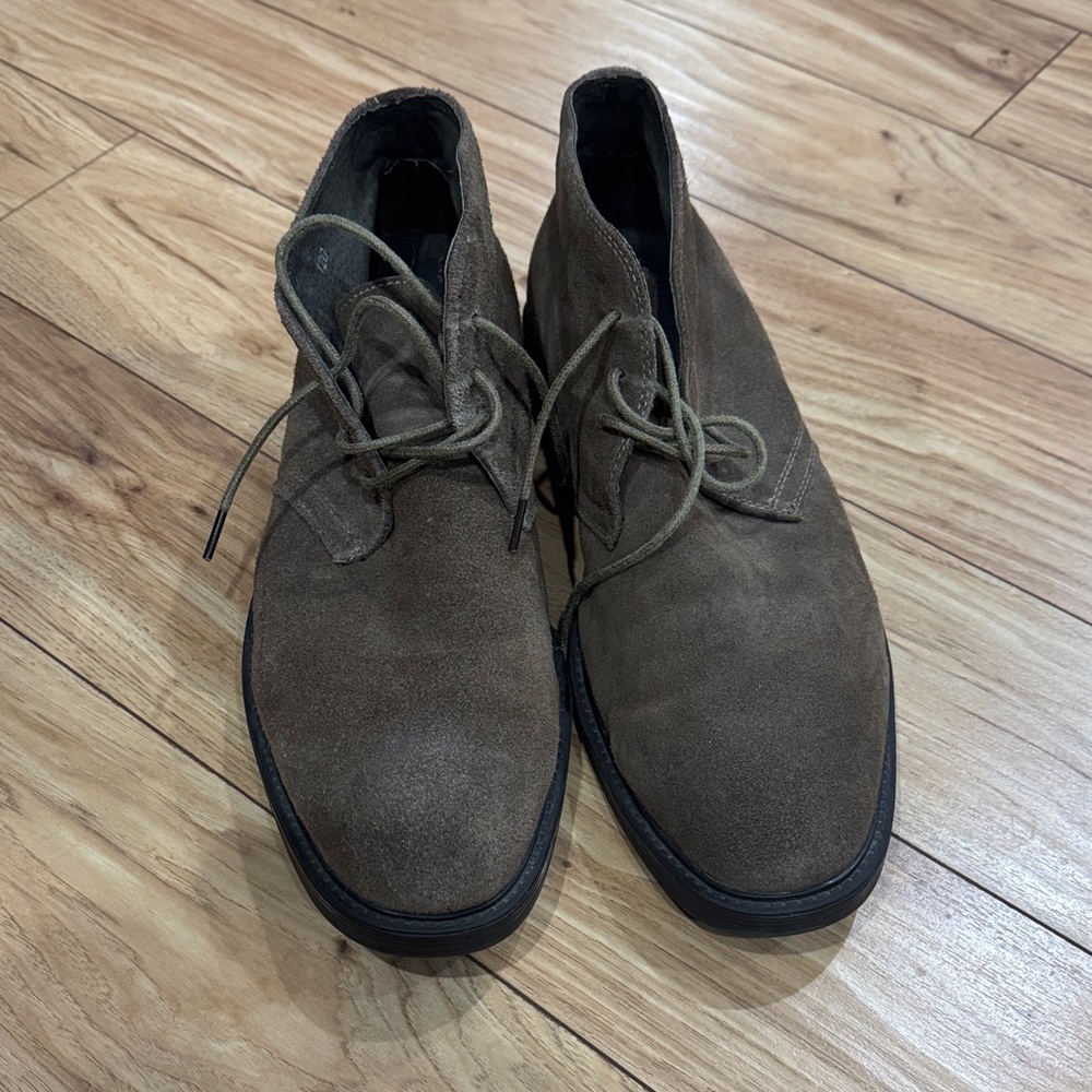 Men's Brown Suede Shoes